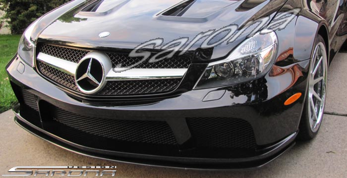 Custom Mercedes SL  Convertible Front Bumper (2009 - 2012) - $2900.00 (Part #MB-070-FB)